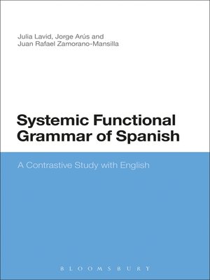 cover image of Systemic Functional Grammar of Spanish